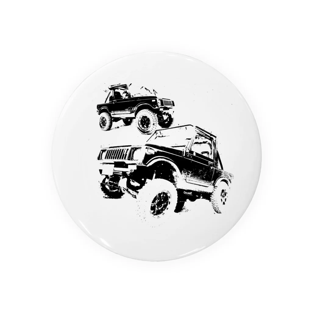 モトパネライの4×4 Tin Badge