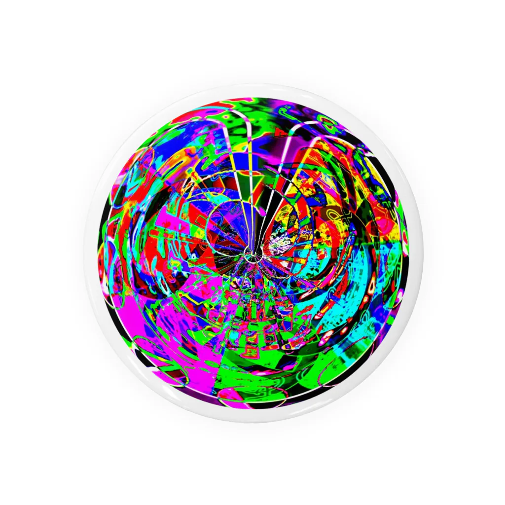 懺悔堂のパターン005:crazy sphere Tin Badge