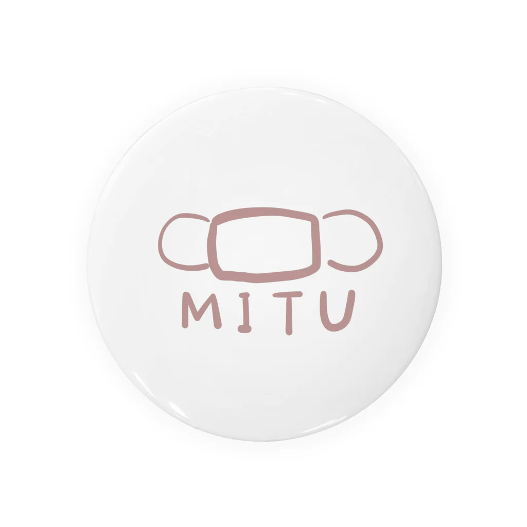 カジキの一本釣りのmitu3 Tin Badge