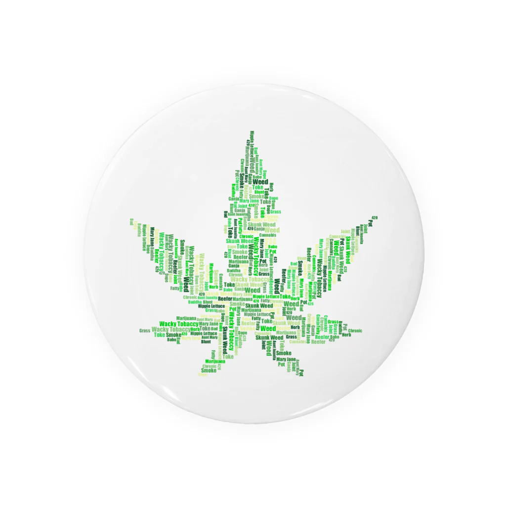 さかのWEED Tin Badge