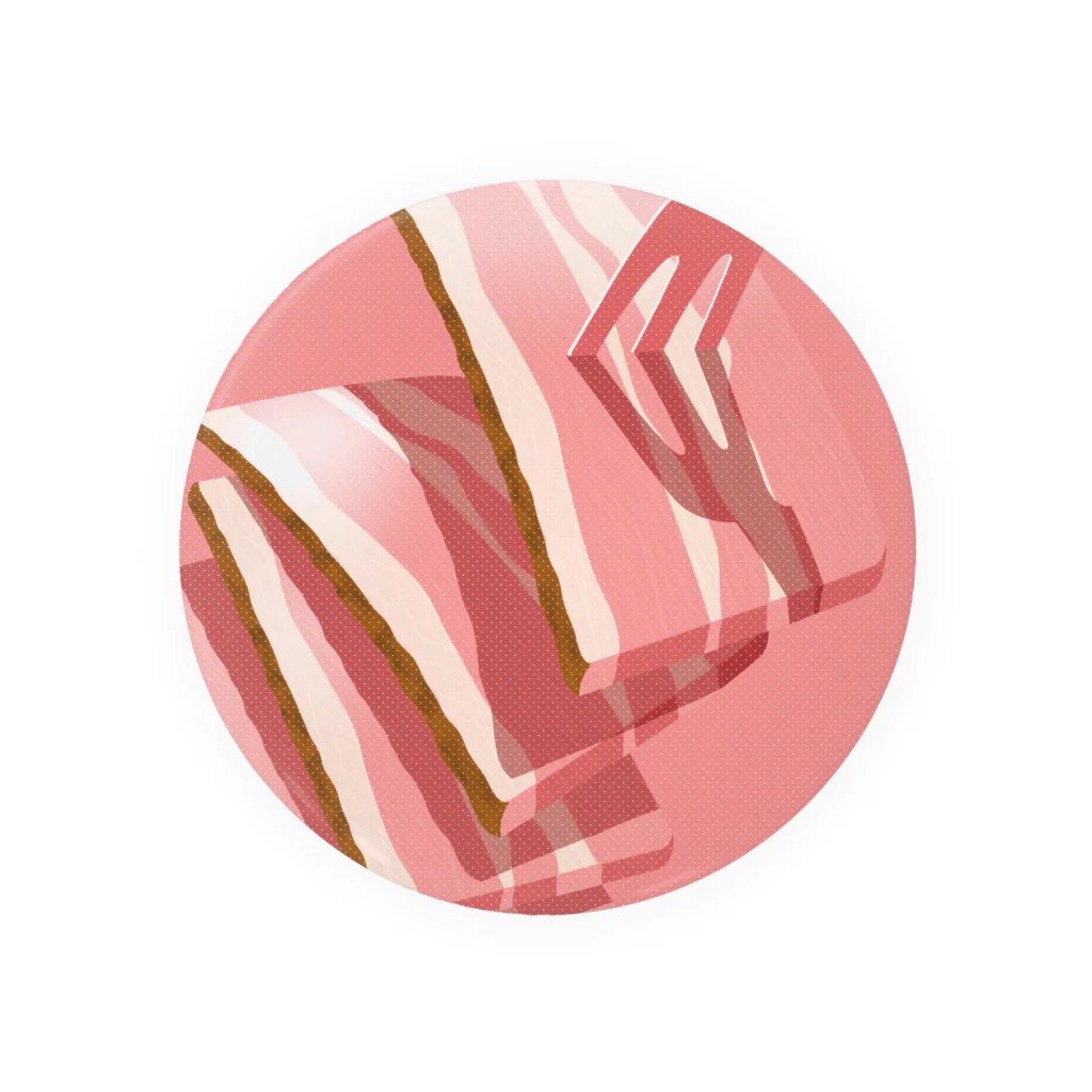 88(yaha)のBacon. Tin Badge