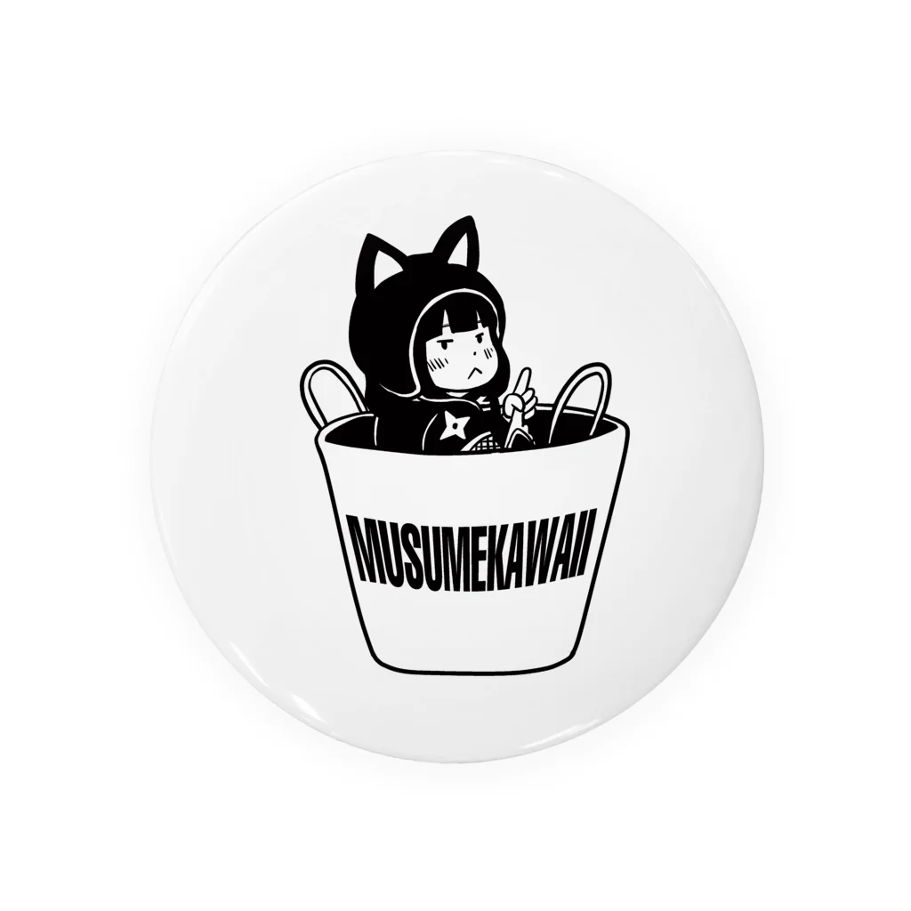 MUSUMEKAWAIIのMUSUMEKAWAII NEKONINJA Tin Badge