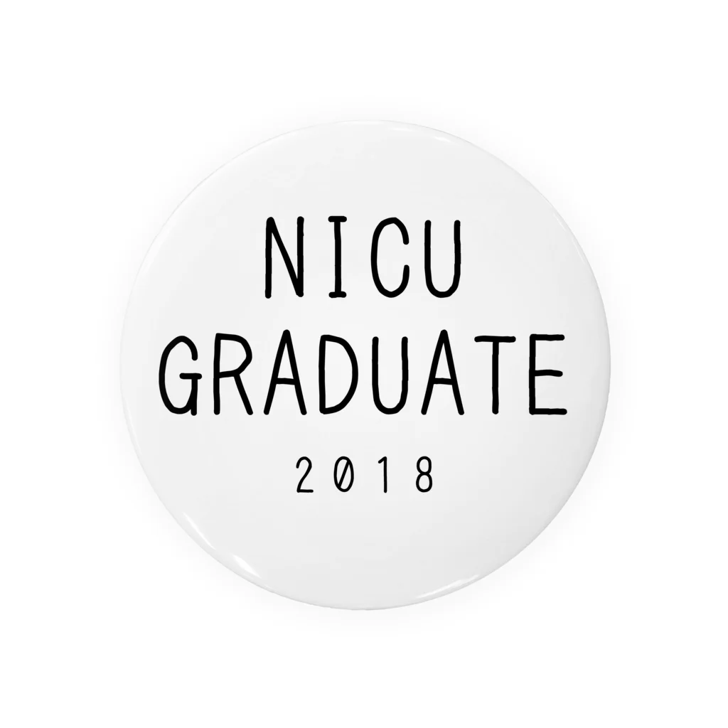 for NICU GraduateのNICU卒業生　2018 缶バッジ