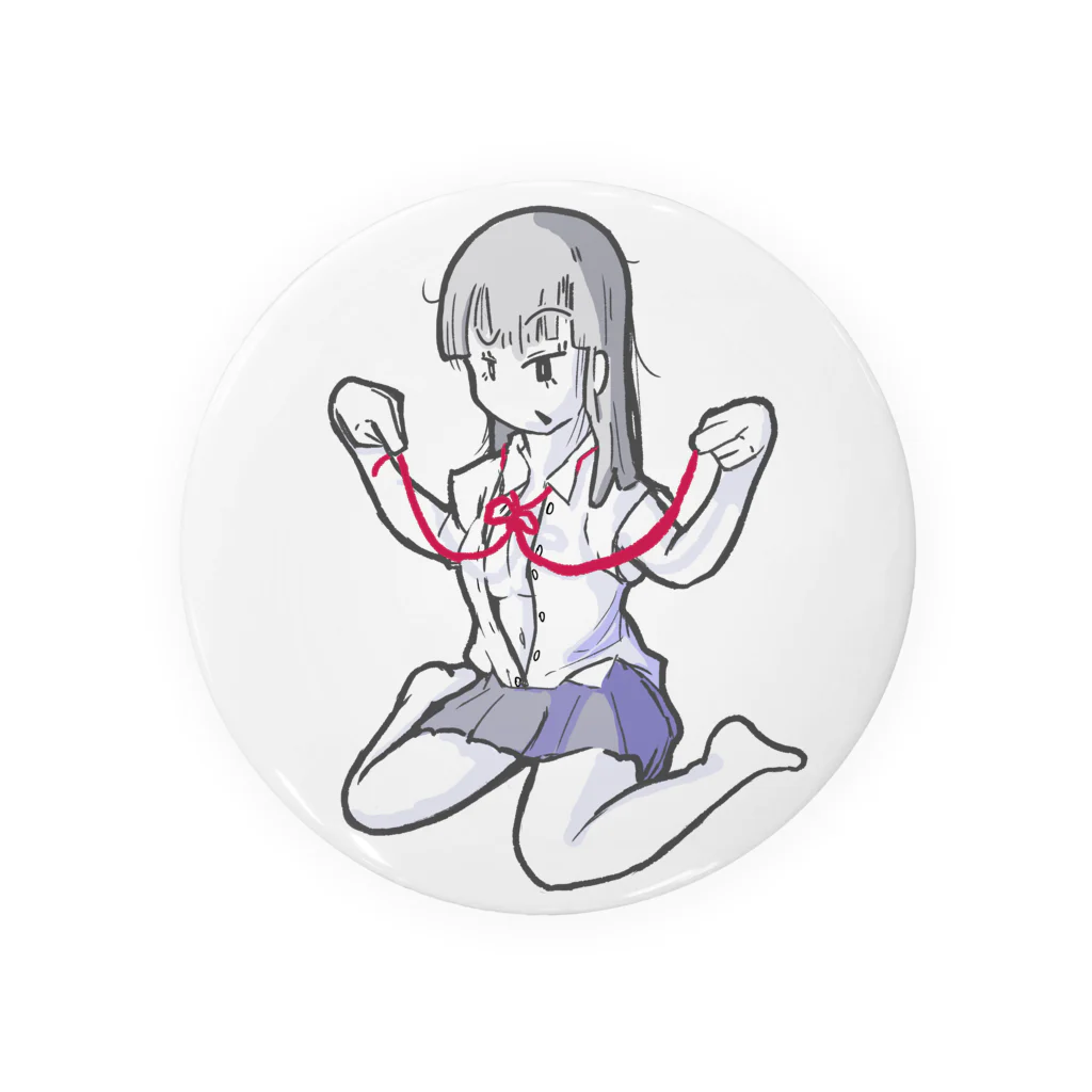 ぺすますらぼらとりぃのがんばれ制服ちゃん Tin Badge