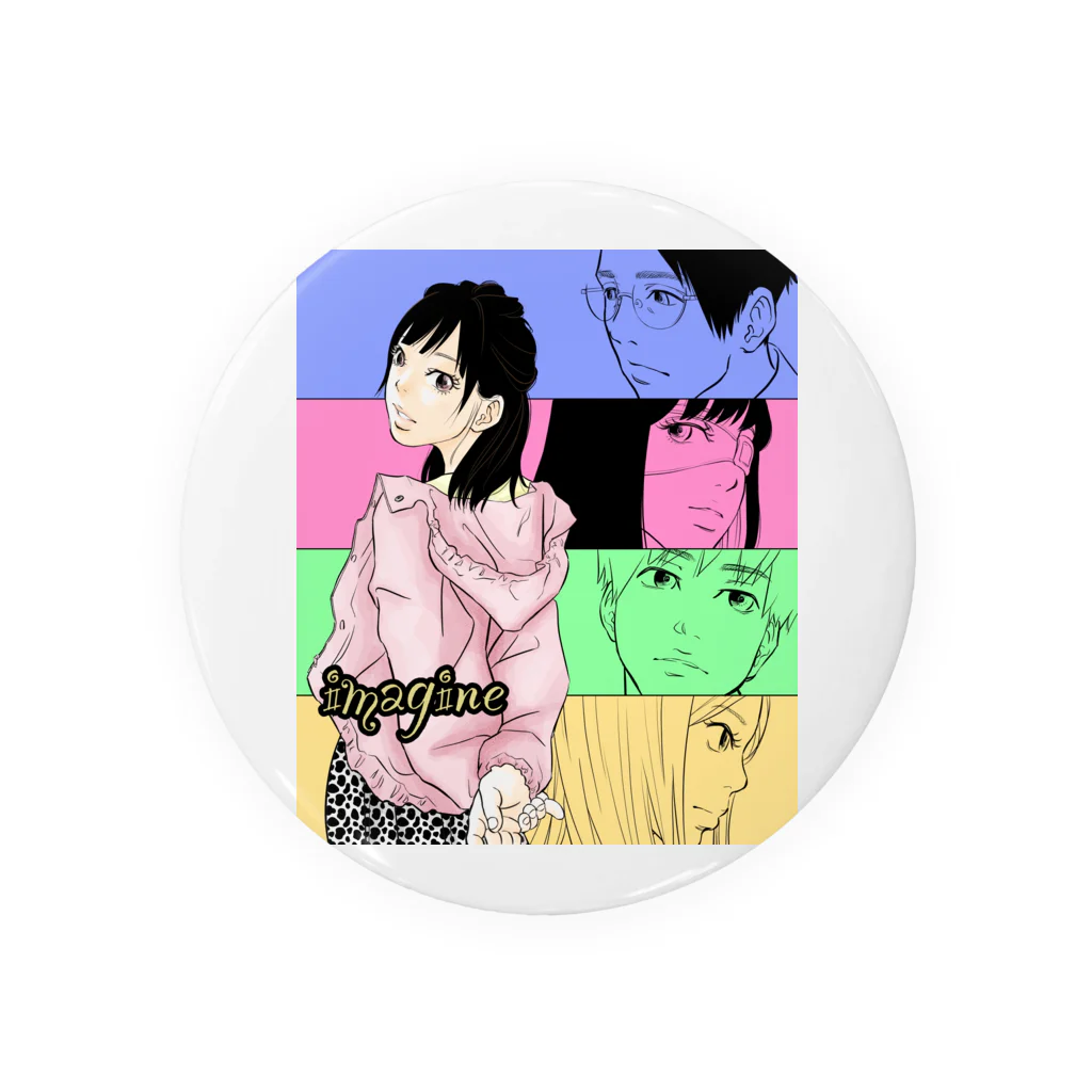和田大樹のimagine1(vivid color) Tin Badge