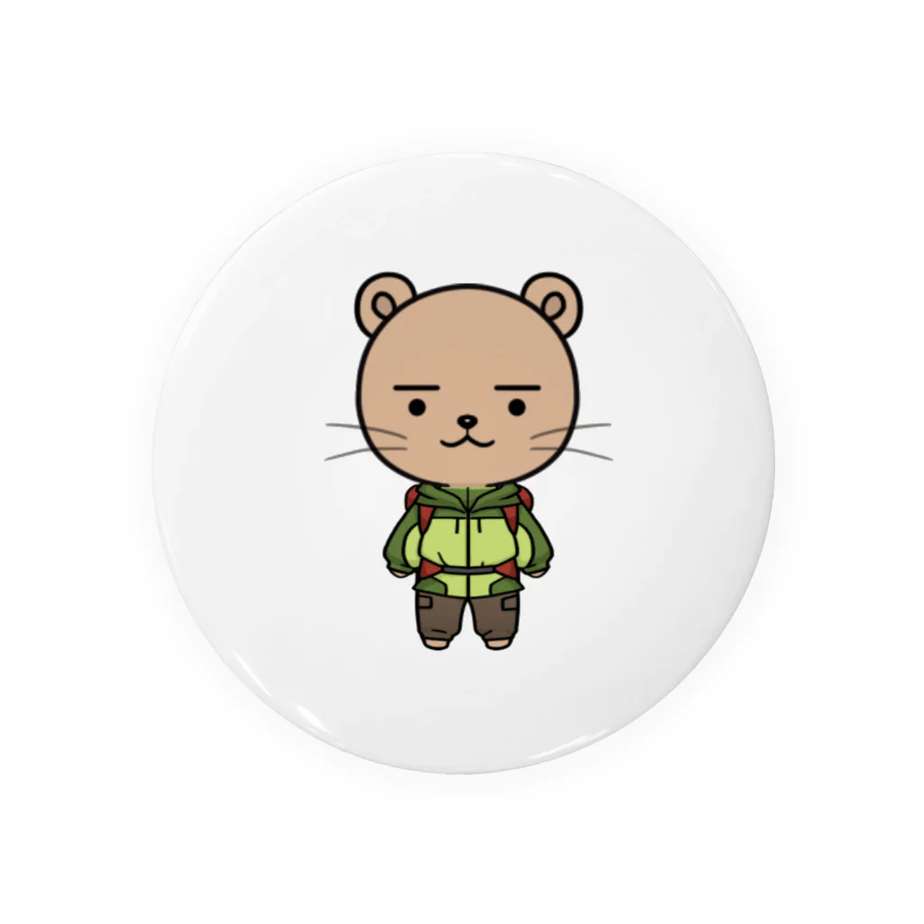 FreeStyleのクマさんキャンパー Tin Badge