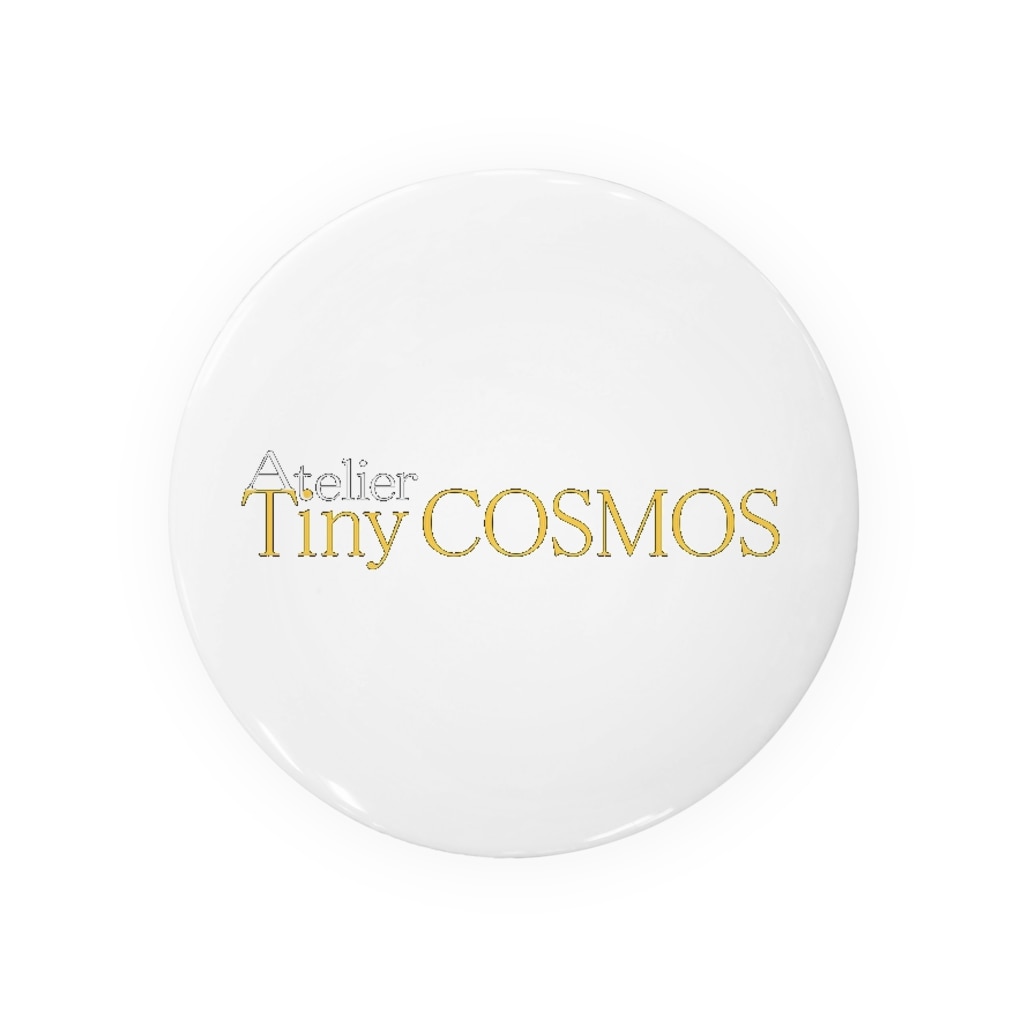 Tiny COSMOSのTiny COSMOS ロゴデザイン Tin Badge