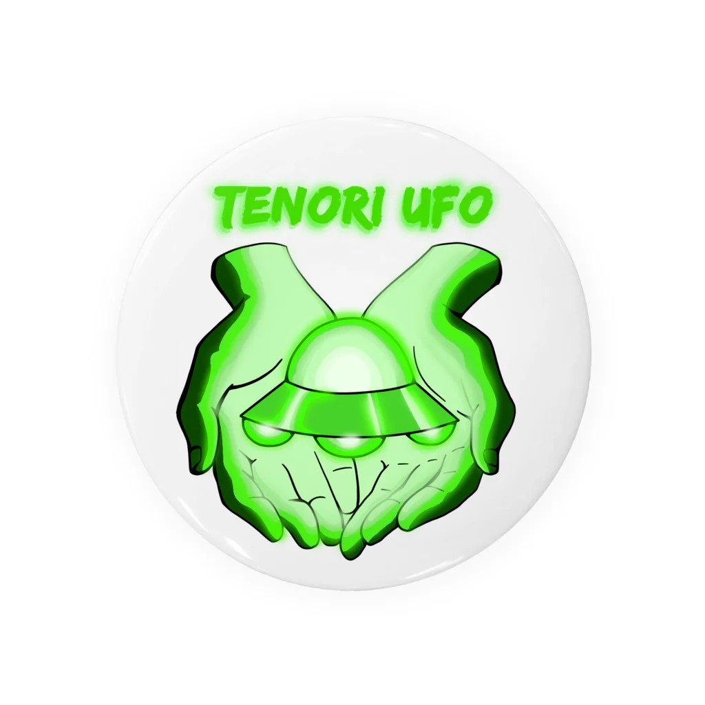 りん太のTENORI UFO 缶バッジ