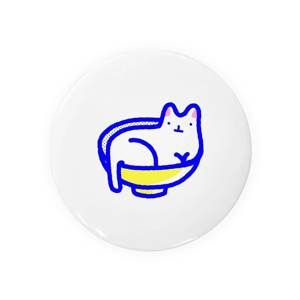 めんづくりのねこめし Tin Badge