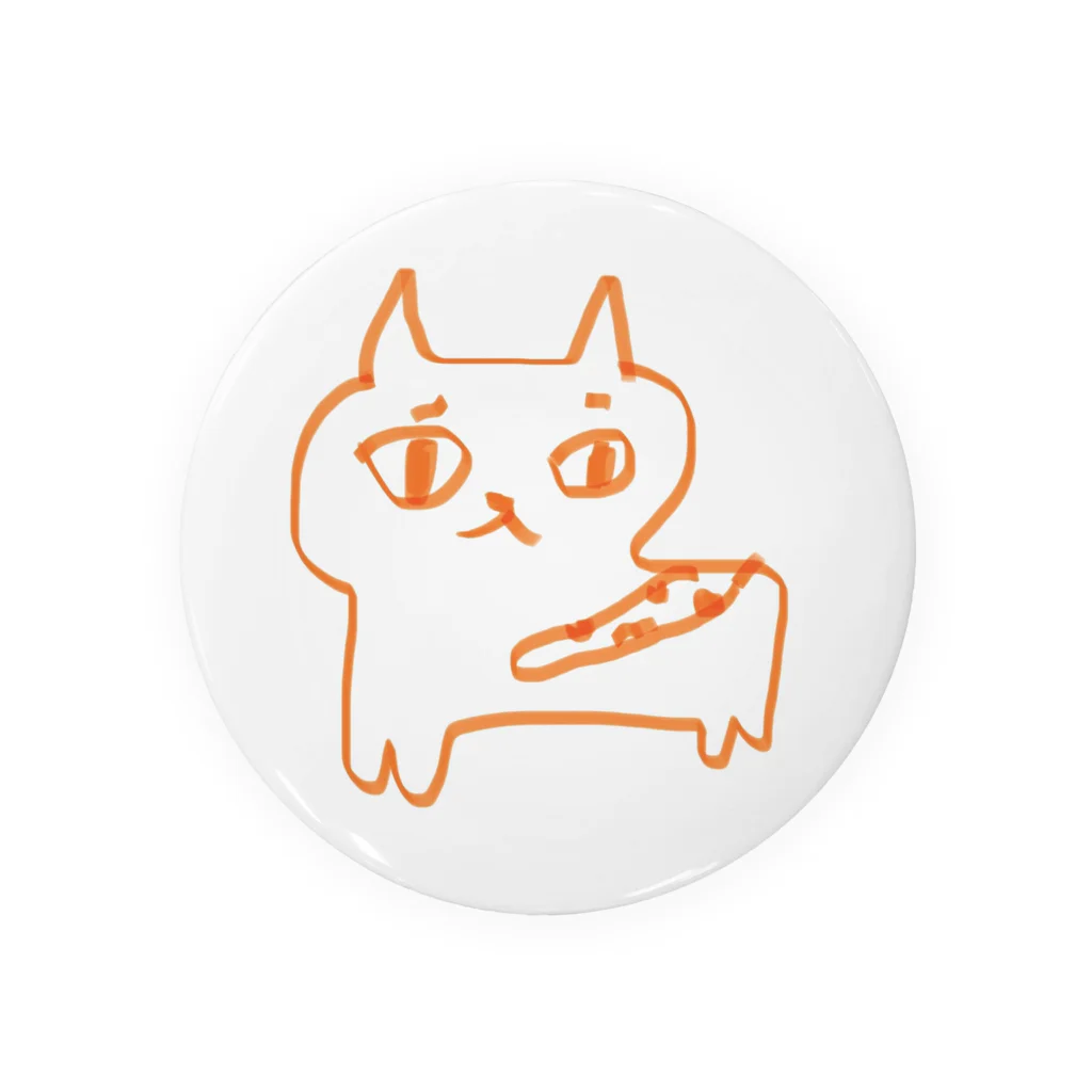 目とめのねこくん Tin Badge