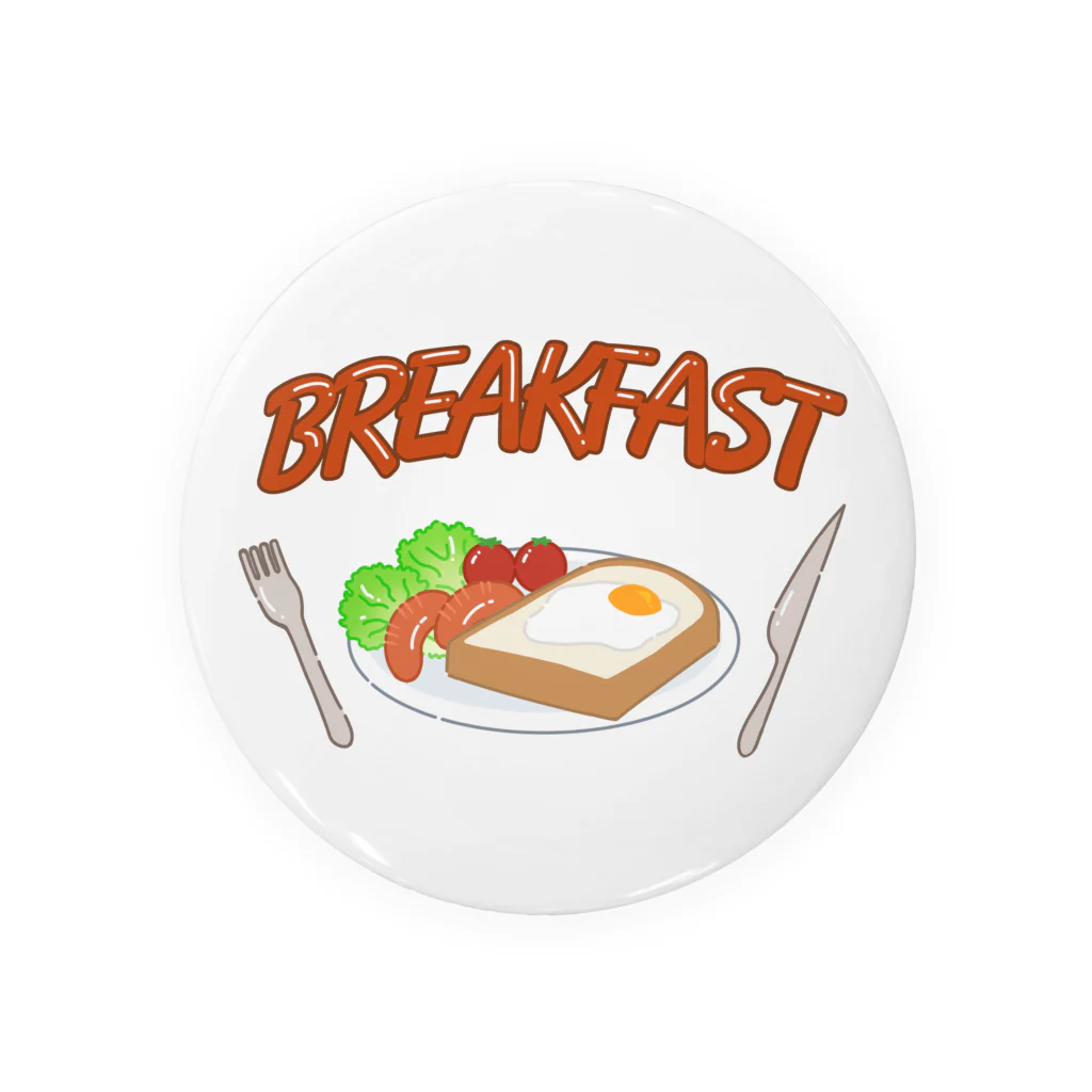 FraternitéのBREAKFAST Tin Badge