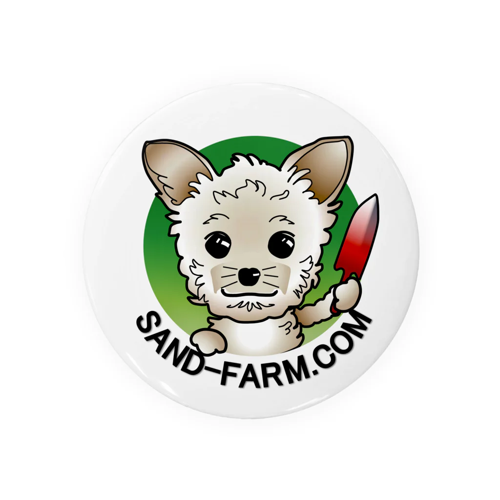 Sand Farm Fukaya / サンドファーム深谷のサンドファーム深谷 公式キャラクター ｢サンドちゃん｣ Tin Badge