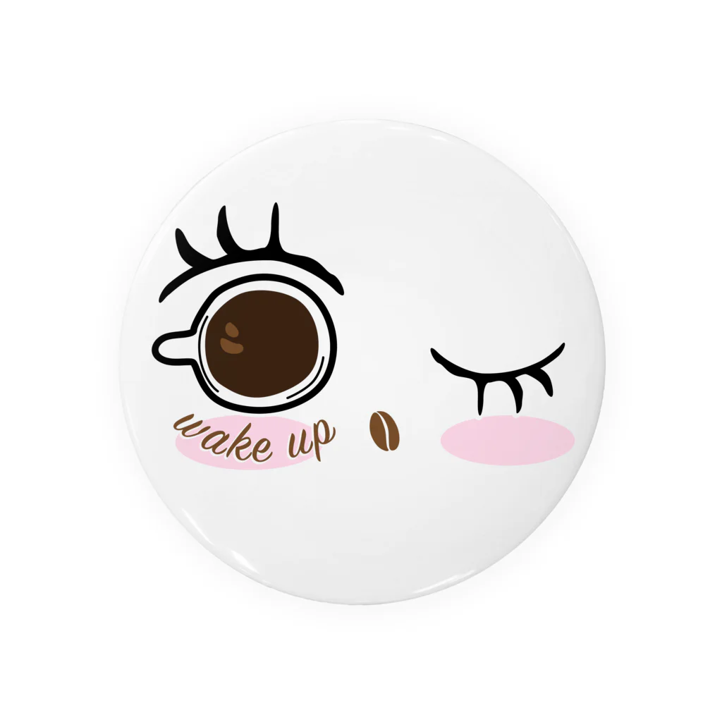 Atelier Cのcoffee-wake up Tin Badge