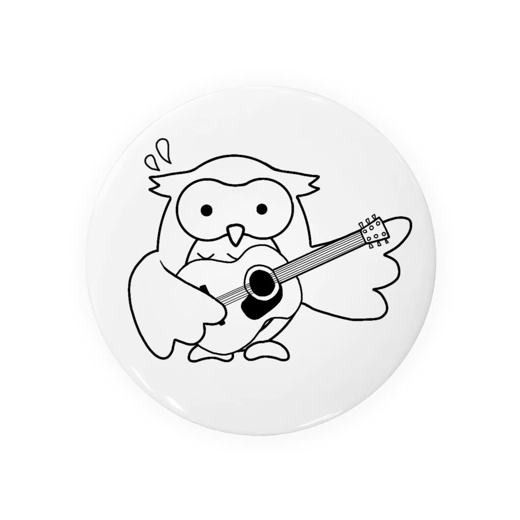 Ririka121128の焦りフクロウくん Tin Badge