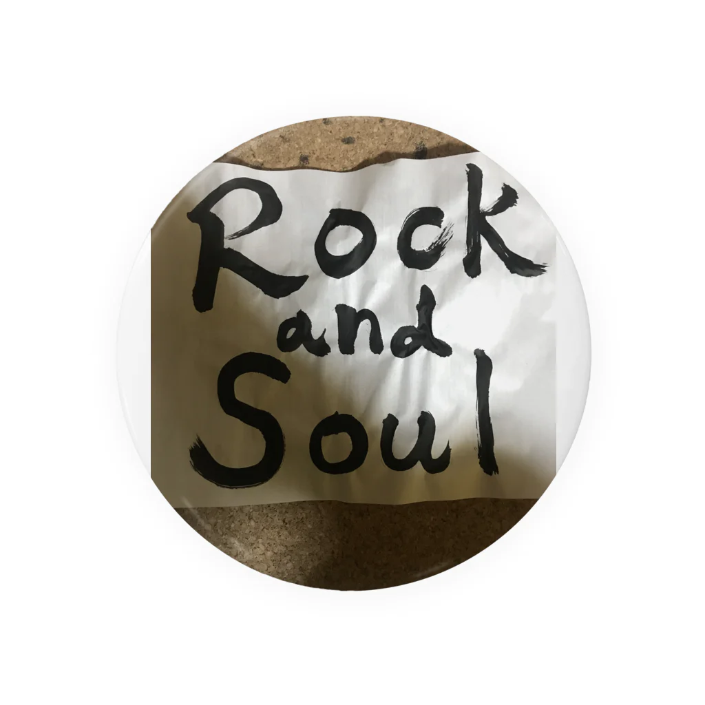 藤田　和磨グッズのRock and Soul 缶バッジ