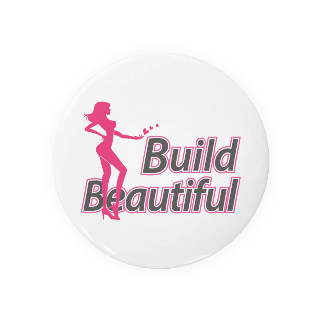 リカクリエイトのBuildbeautiful2 Tin Badge