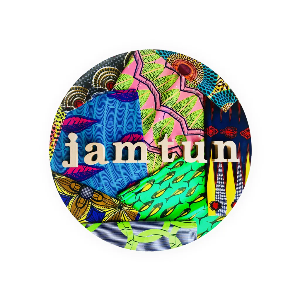 jam tun ジャムタン のジャムタンロゴ写真 缶バッジ