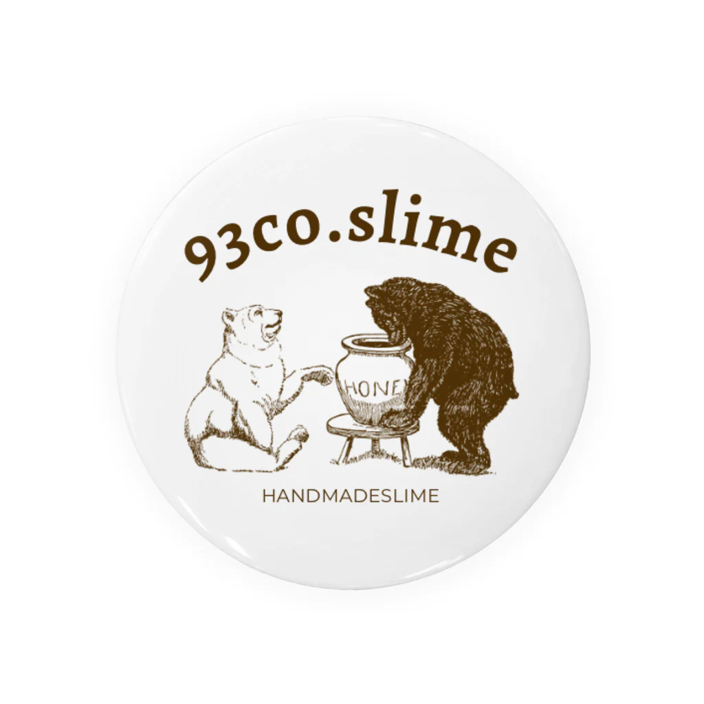 93co.slimeの93co.slime 缶バッジ