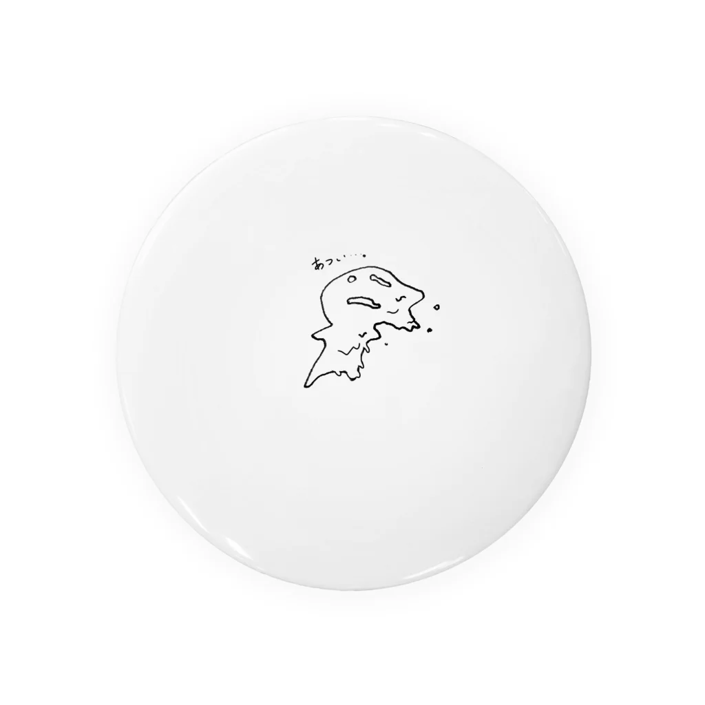 女生徒の溶けてるくん。 Tin Badge