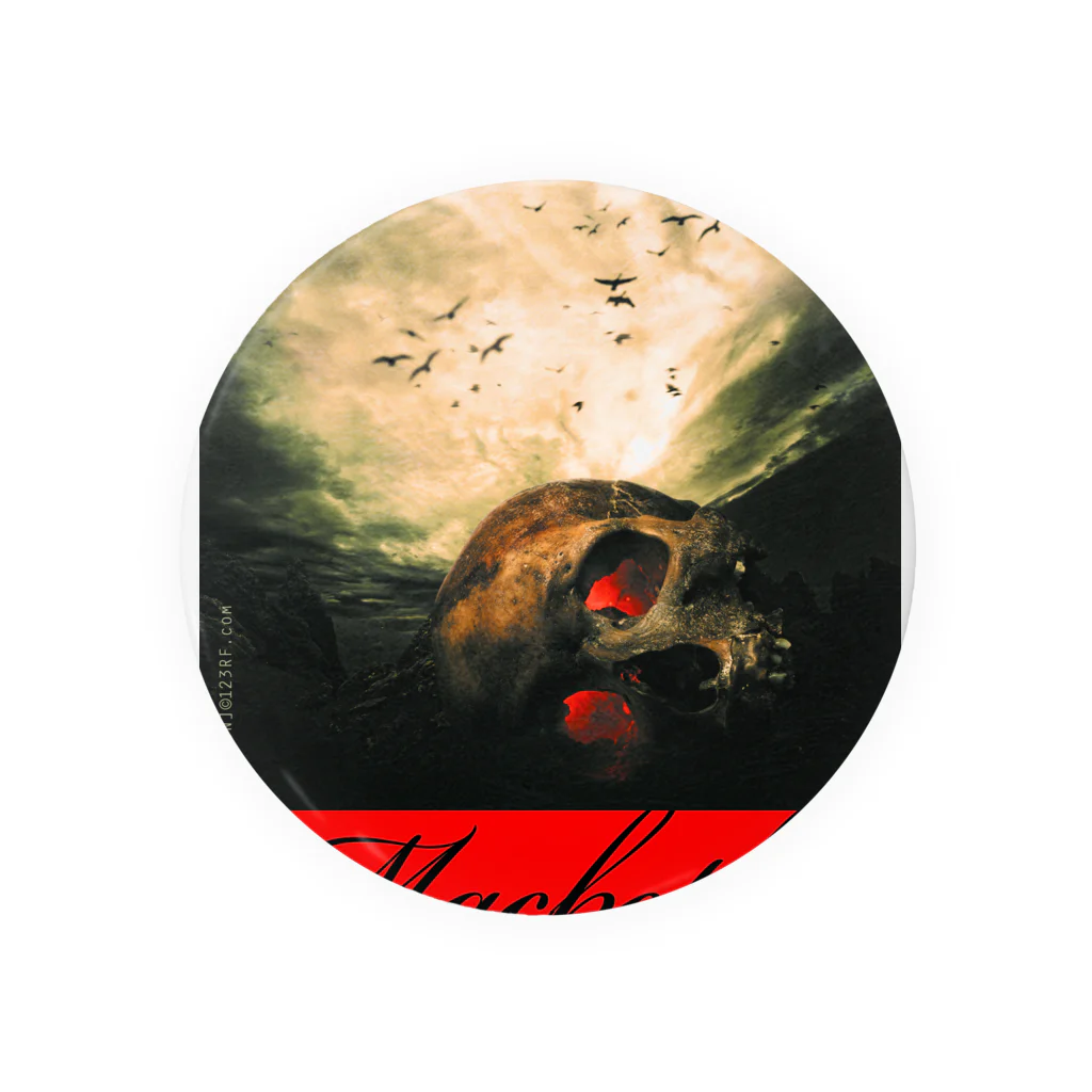 studio applauseのマクベス（Macbeth） Tin Badge