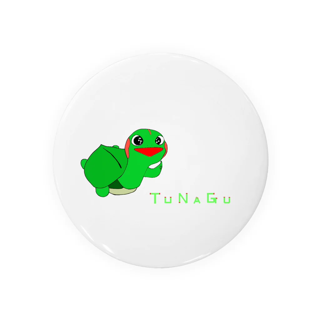 かめんちゅ(亀人)のTUNAGU(キュート/修正版) Tin Badge