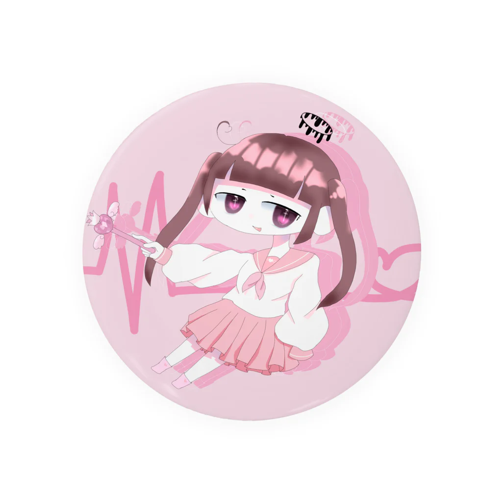 らーゆﾁｬﾝのおみせ！の魔法少女てゃ！ Tin Badge