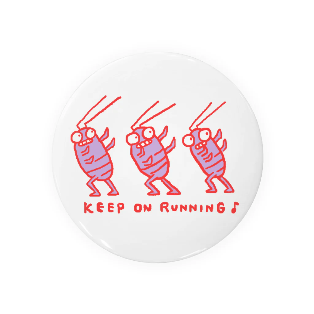 SKULL-2のKeepOnRunning Tin Badge