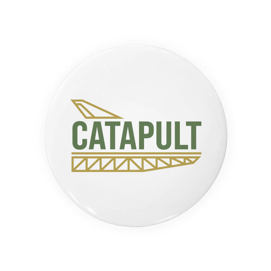 kimchinのカタパルト CATAPULT ロゴ 缶バッジ