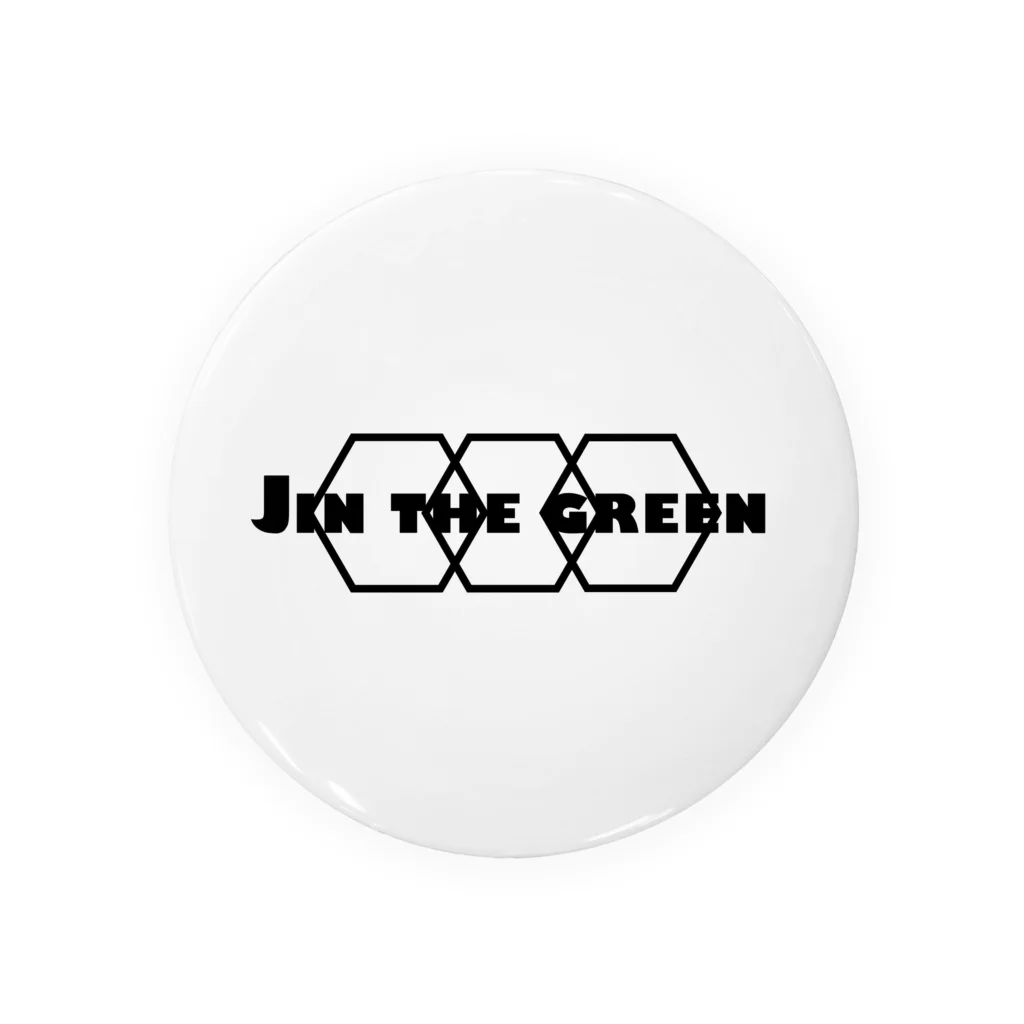 JIN THE GREENのJIN THE GREEN 缶バッジ