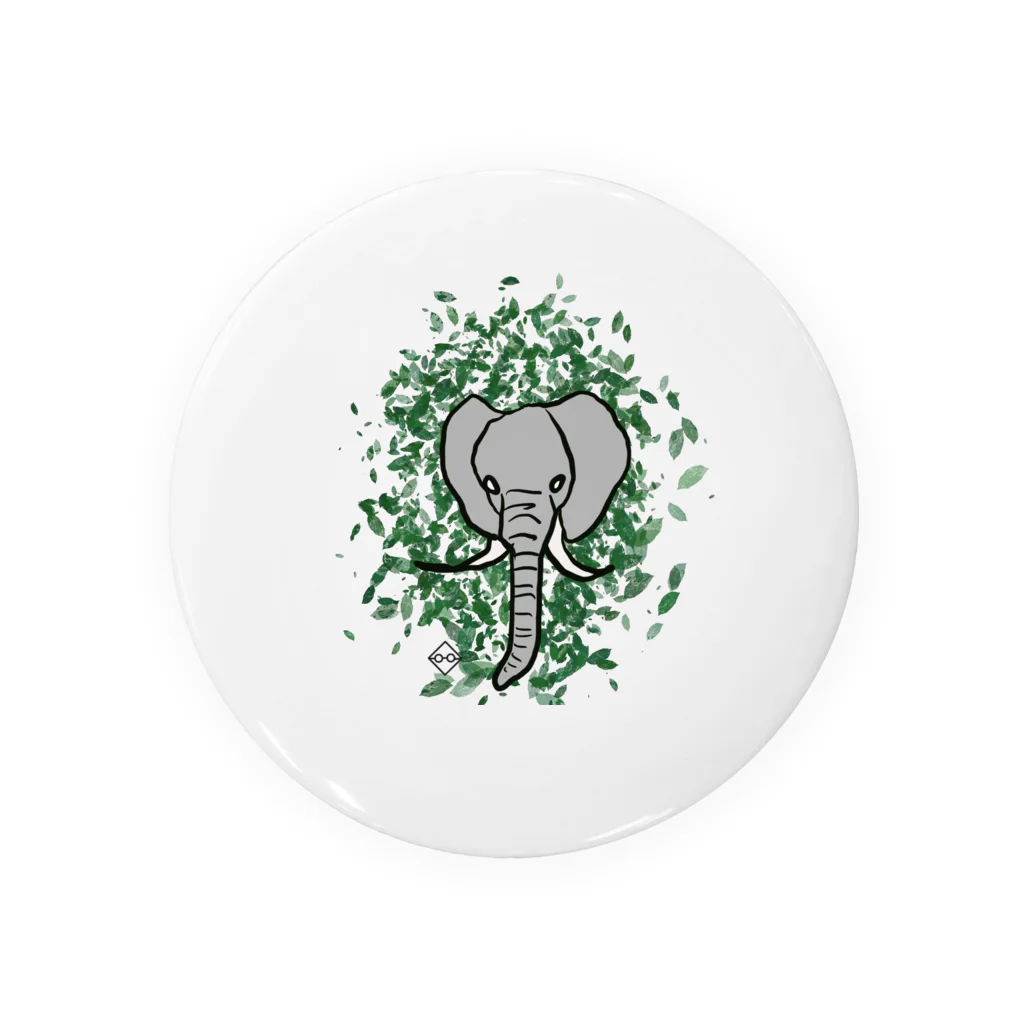めがねぞうのCool Elephant Safari Tin Badge
