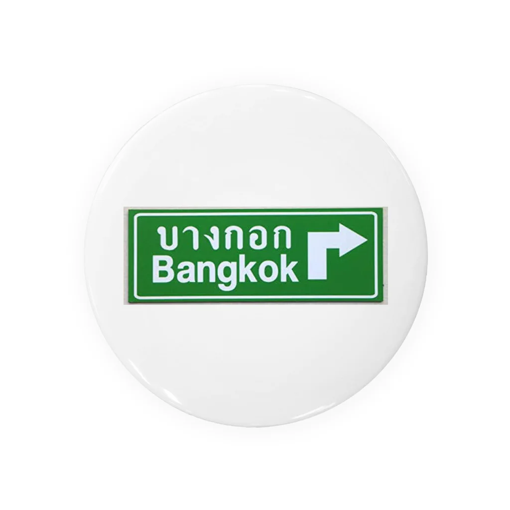 PADA328🌴 タイ語・タイ文字 グッズのバングコックさんはコチラ Tin Badge