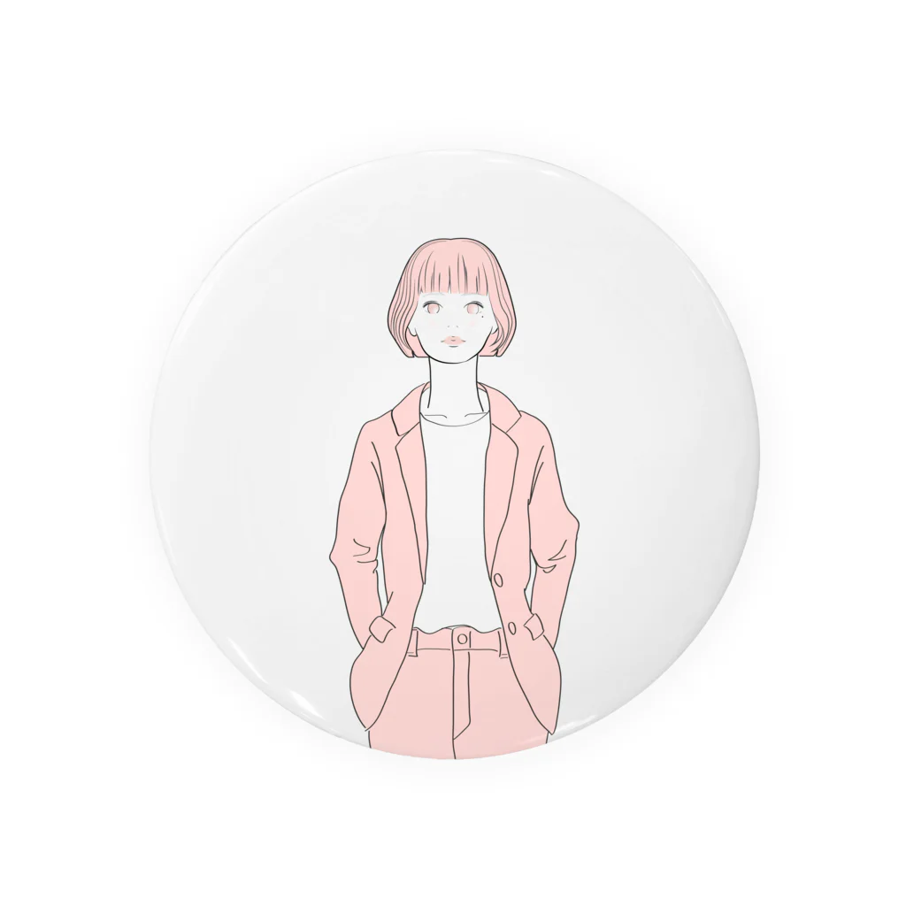 小梅の雨音ちゃん Tin Badge