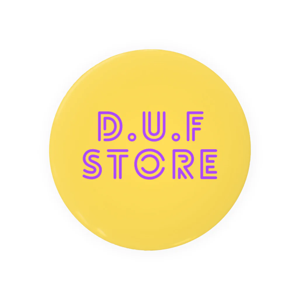 D.U.F STOREのDUF BOXロゴ Tin Badge