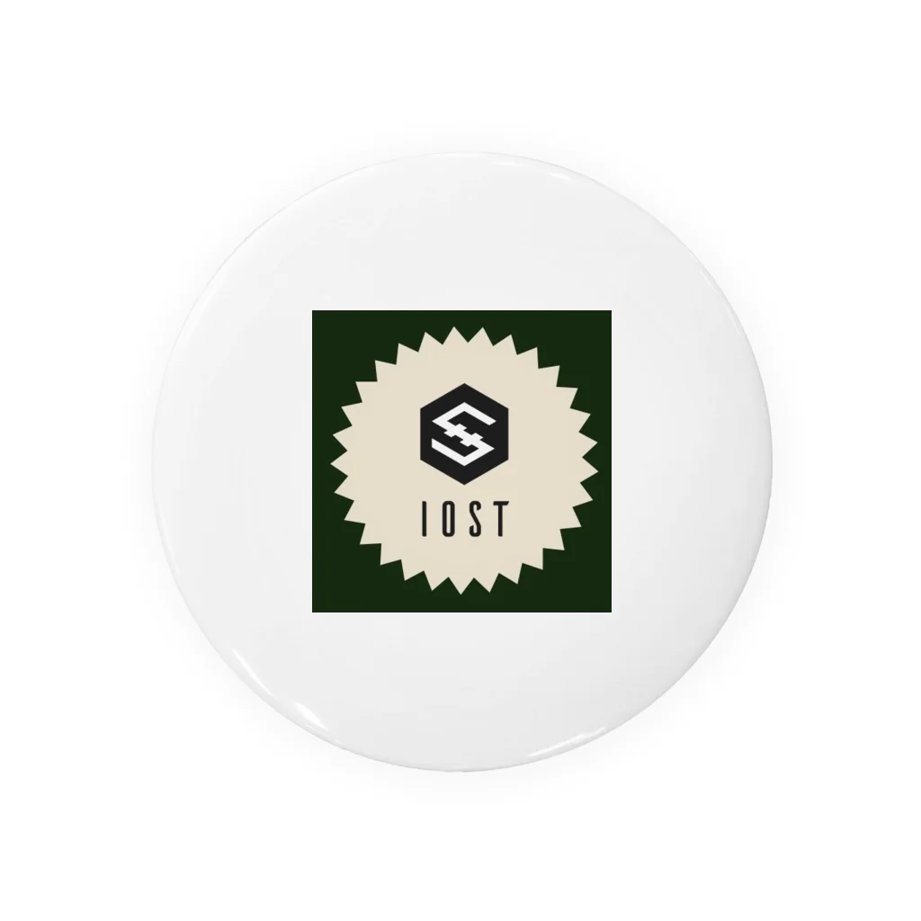 IOST_OfficialのIOST グリーンロゴ 缶バッジ