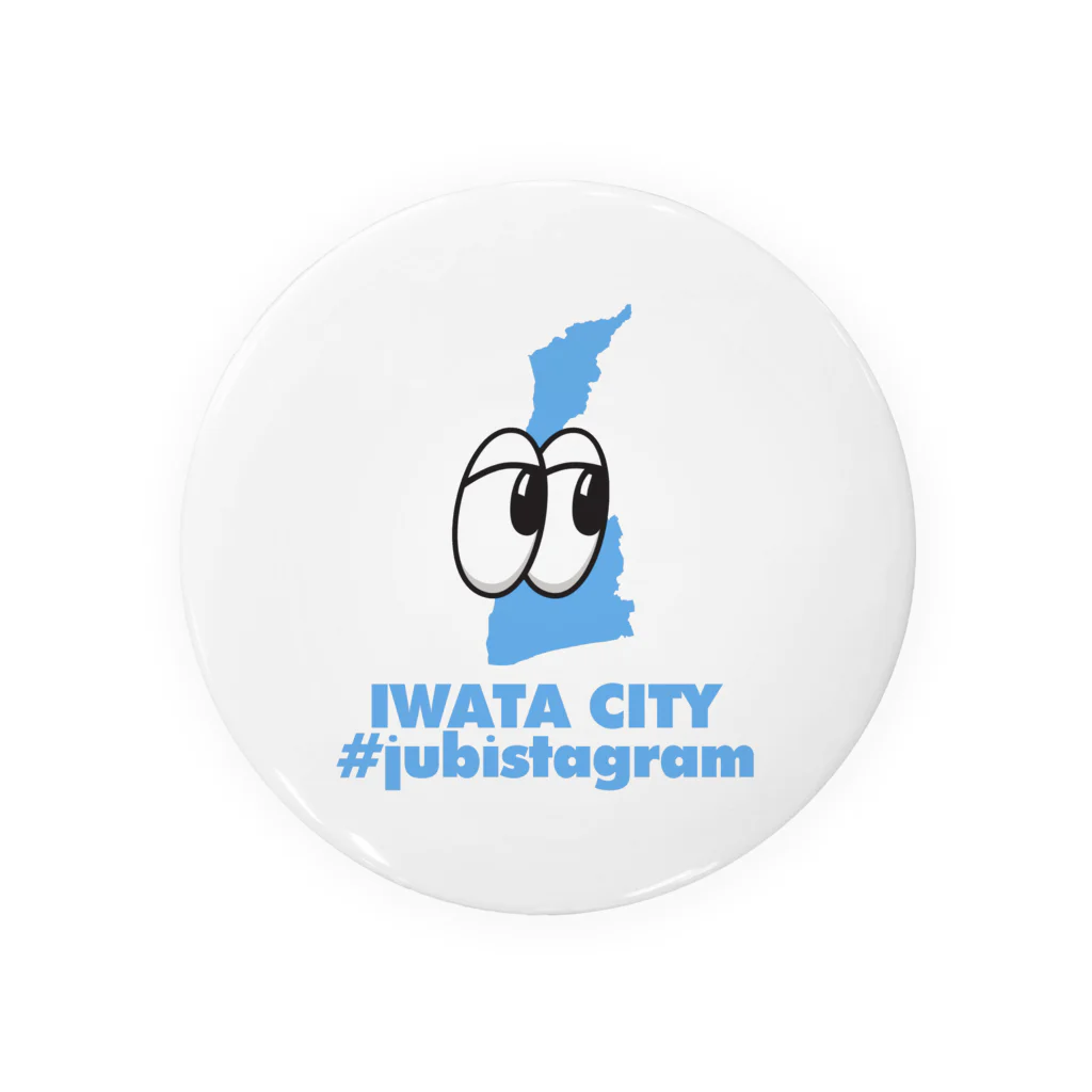 #jubistagram official shopの#jubistagram IWATA CITY  Tin Badge