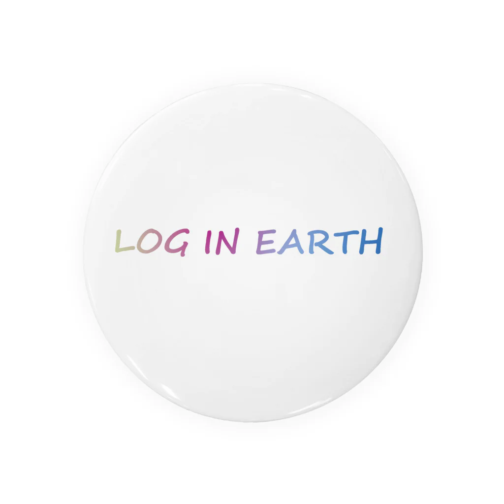 ちゃんすいのLOG IN EARTH 缶バッジ