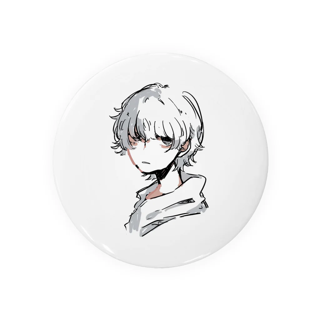 siinatypeの(╥﹏╥) nya Tin Badge