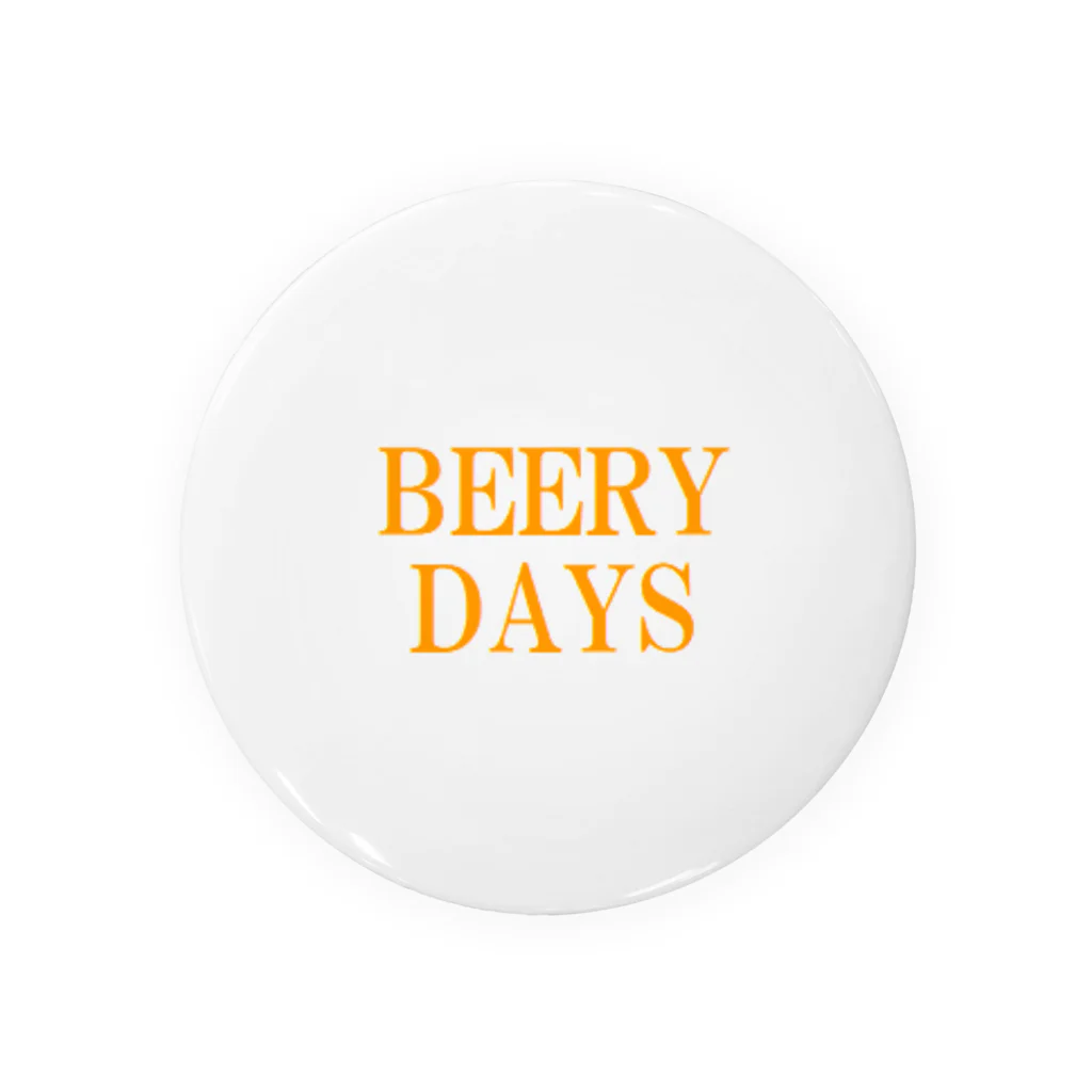 空想ロゴのBEERY DAYS 初期ロゴ 缶バッジ