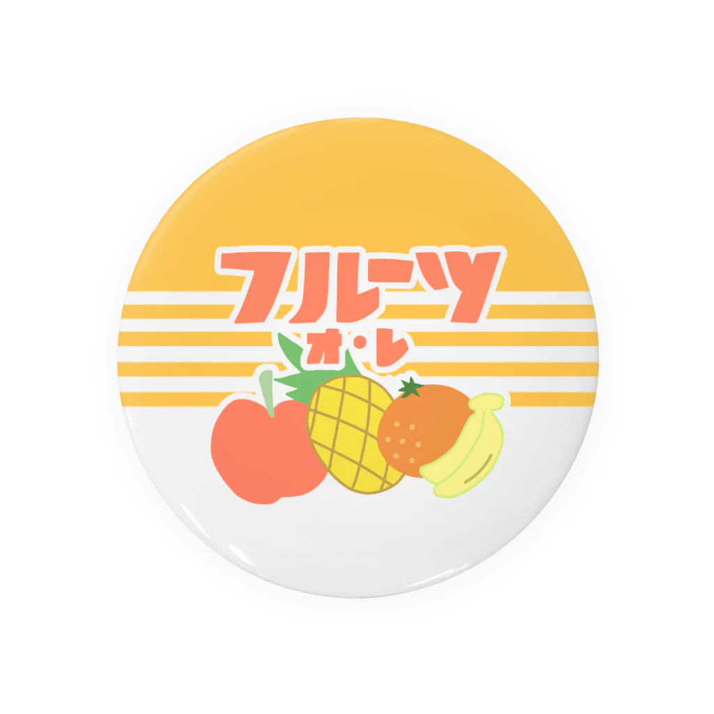 あいのフルーツ・オレ Tin Badge