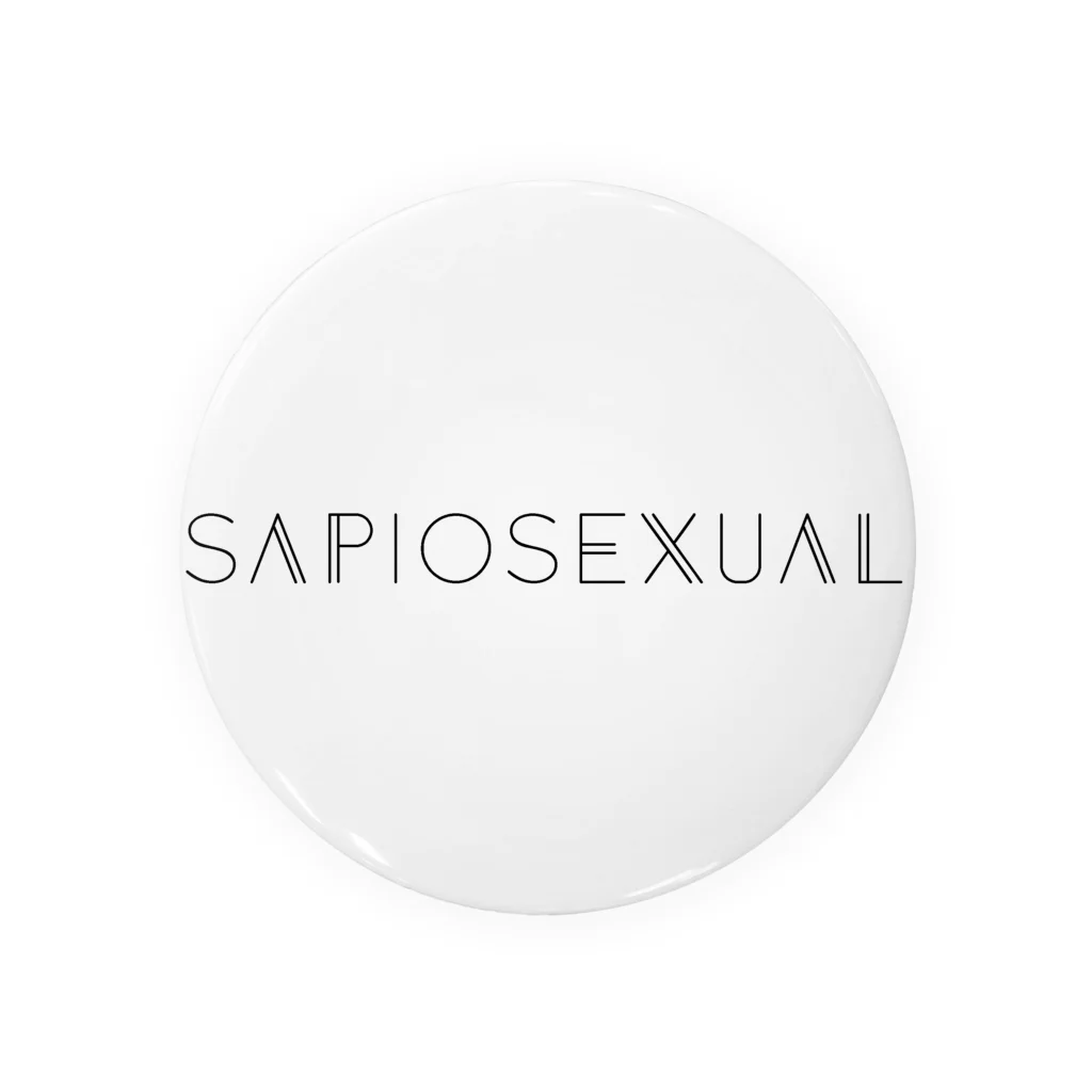 mincora.のSAPIOSEXUAL　- black ver. - 缶バッジ