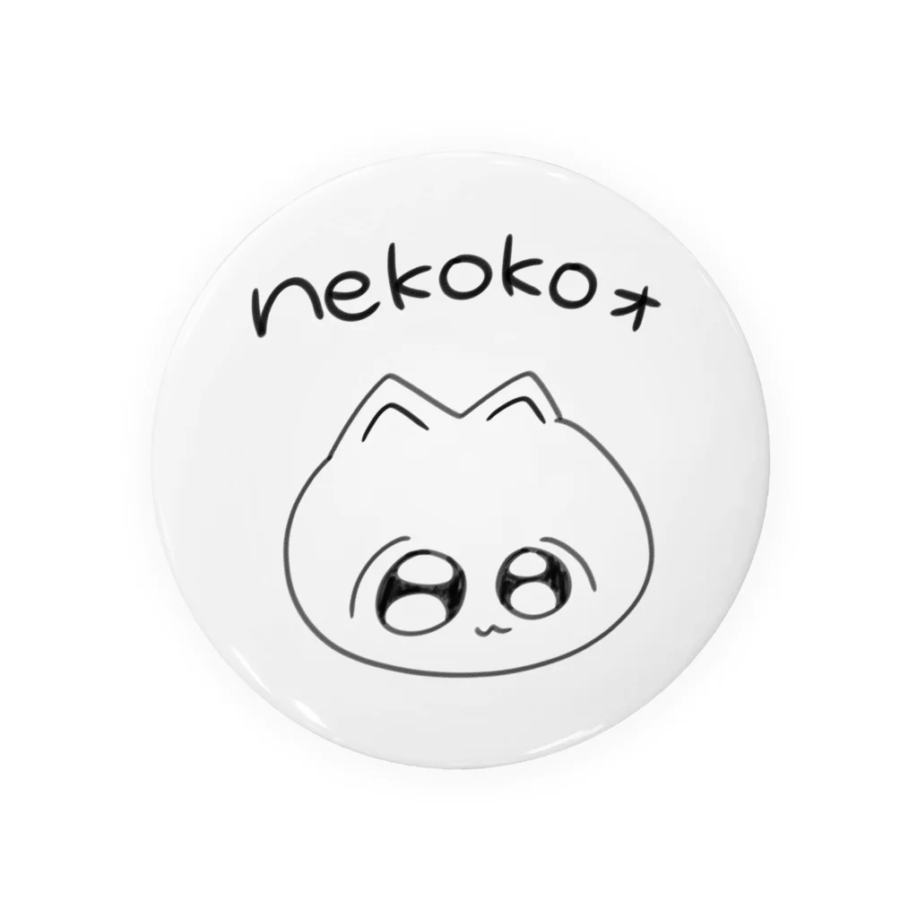 纈珠✝︎のNekokoォ Tin Badge