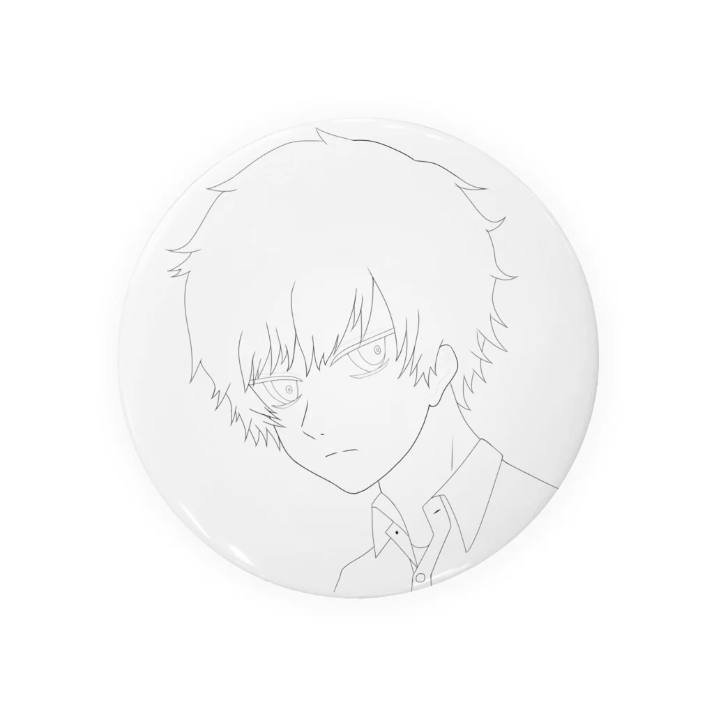 黒 -kuro-のBOY ¹ Tin Badge