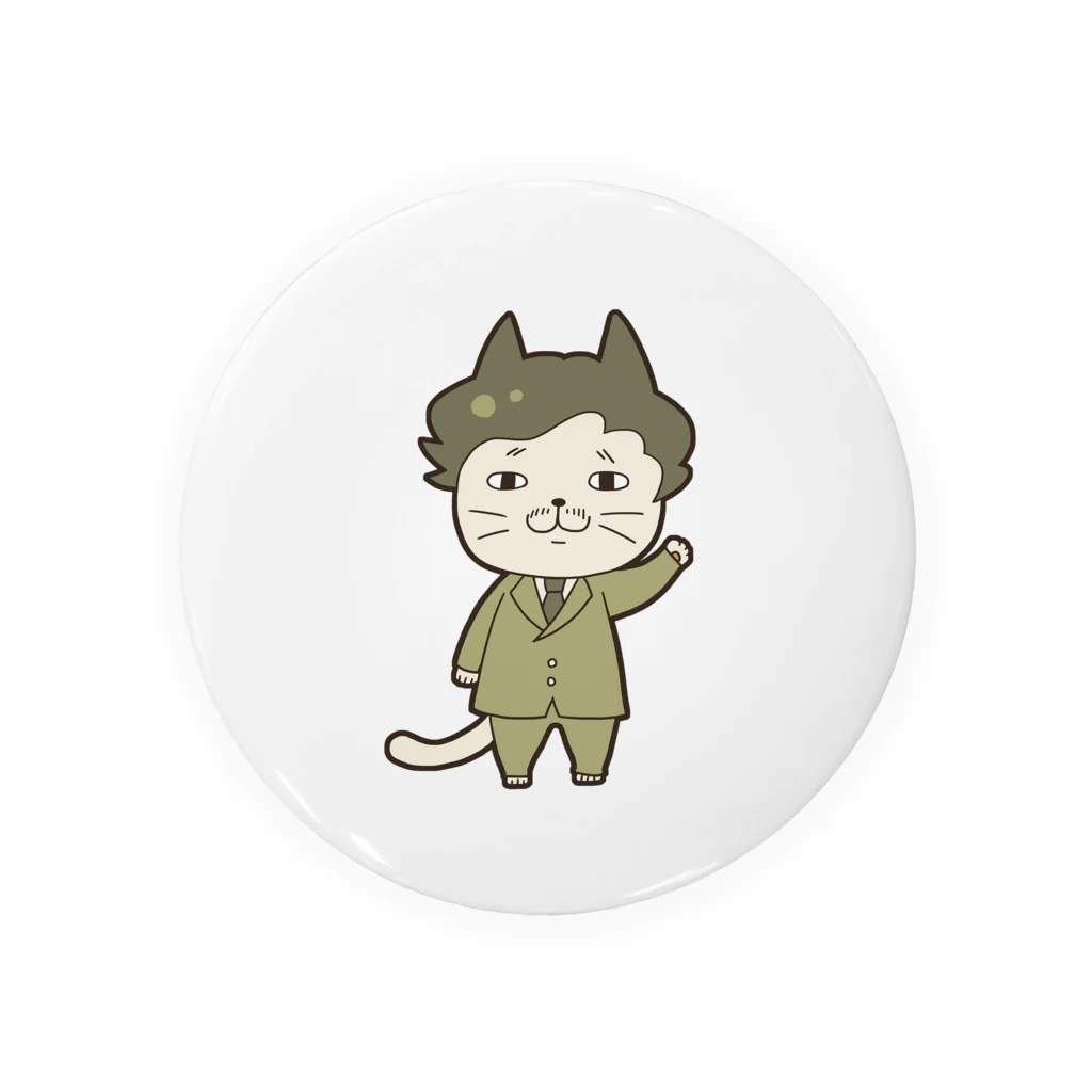 クリエイティブすごいらしいショップののぐちごろにゃん Tin Badge