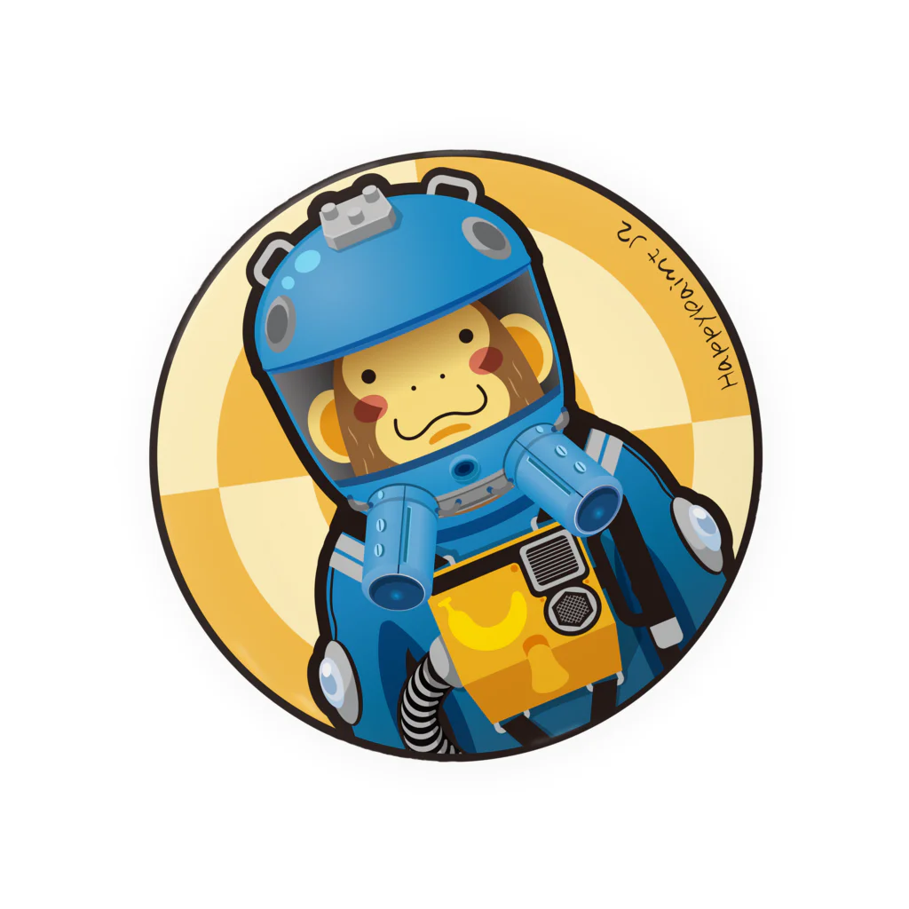 Happy Paint ShopのSpaceMonkey Tin Badge