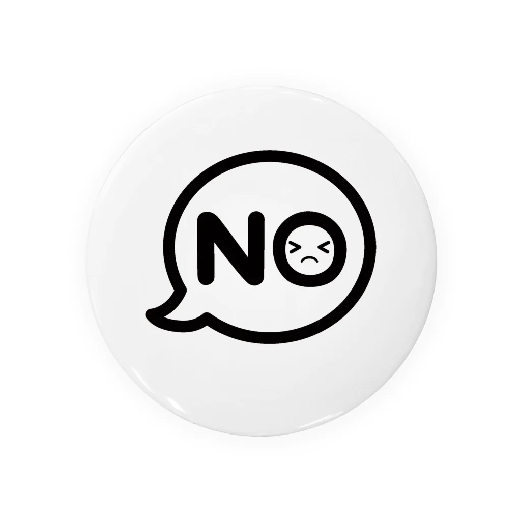 身代わりNOのNOは任せて Tin Badge