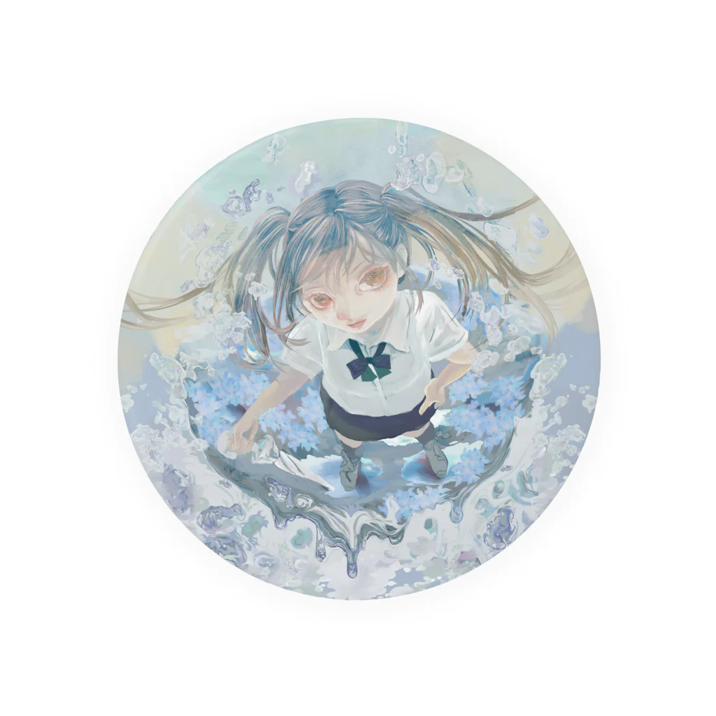 夢々の雨上がりの少女 Tin Badge