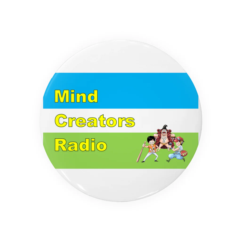 【公式】マインドクリエイターズラジオのマクラジFM Tin Badge