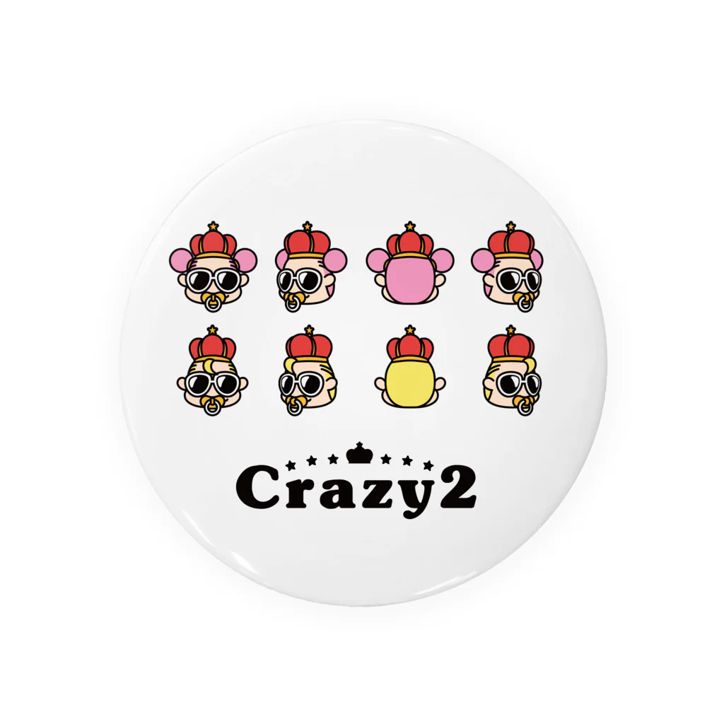 Crazy 2のCrazy 2 Tin Badge