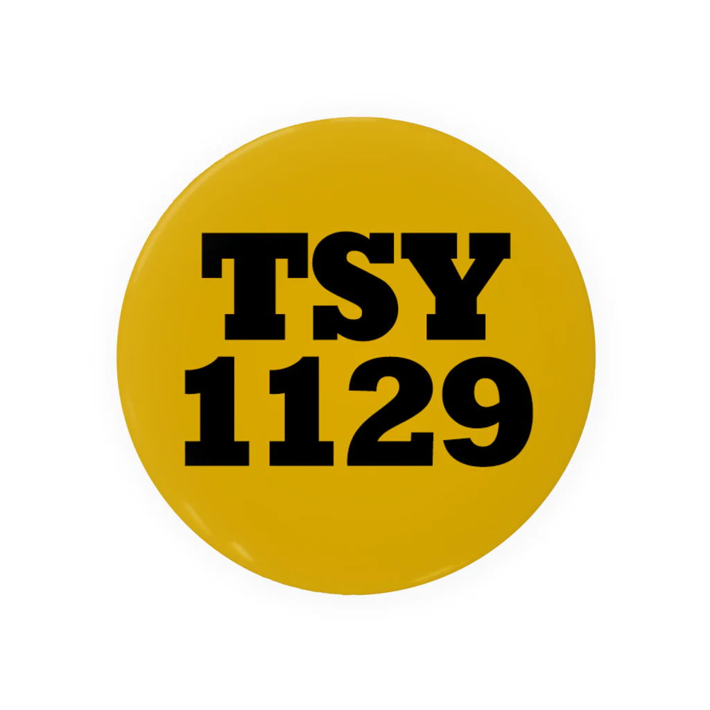 TSY1129のTSY1129ロゴ Tin Badge