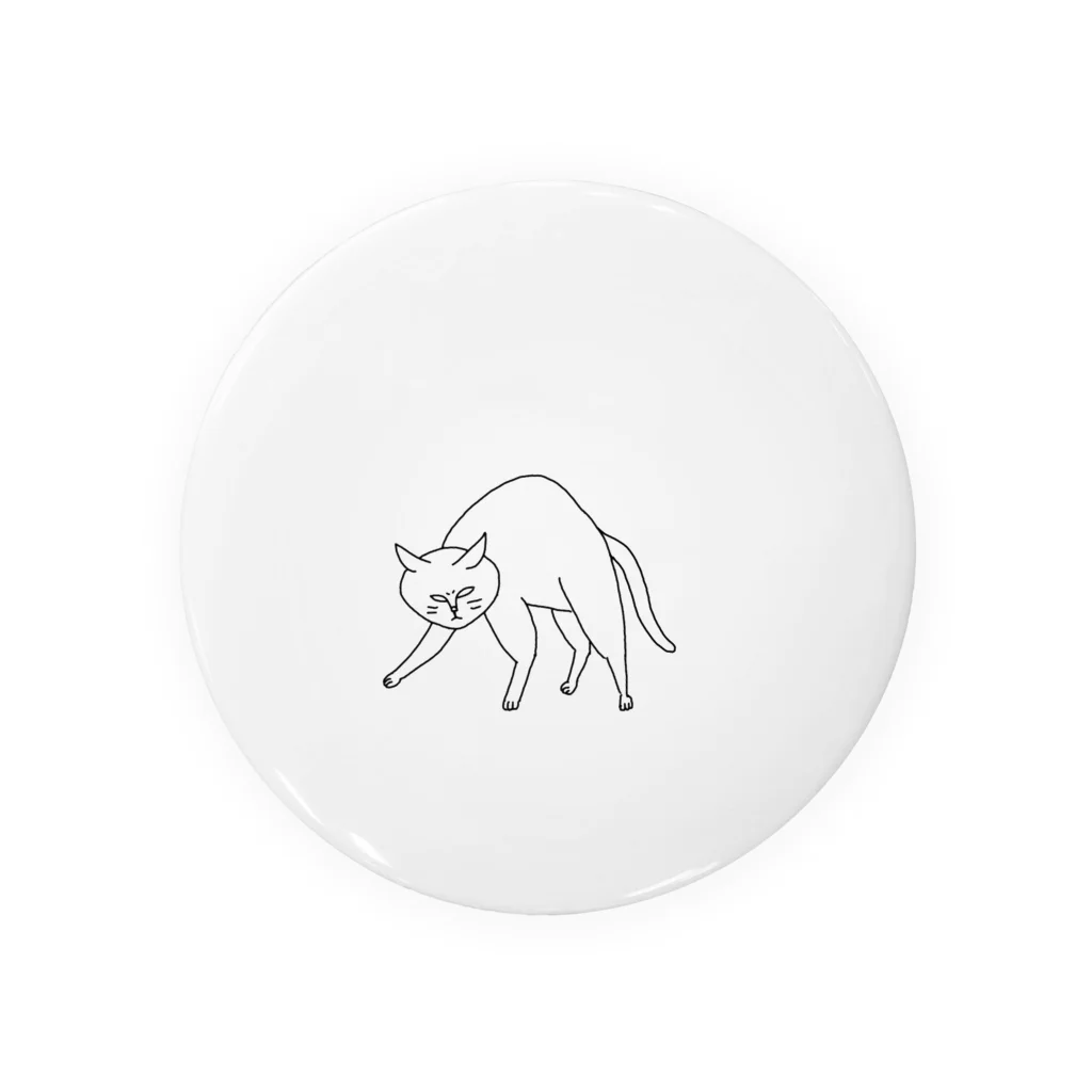 猫楠透（ネコグスとおる）の威嚇前のねこ Tin Badge